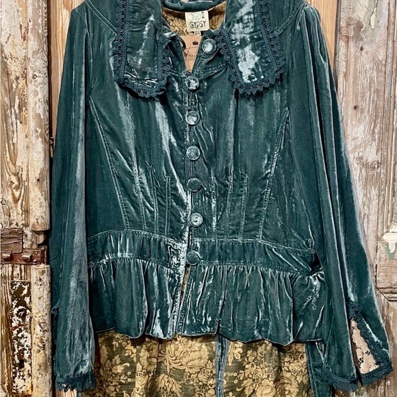 Velvet Blazer - Picture 2 of 3